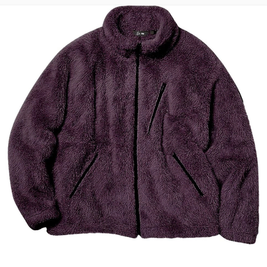 [BUNJANG] Uniqlo x Needles Fleece Purple XL / 유니클로 x 니들스 후리스