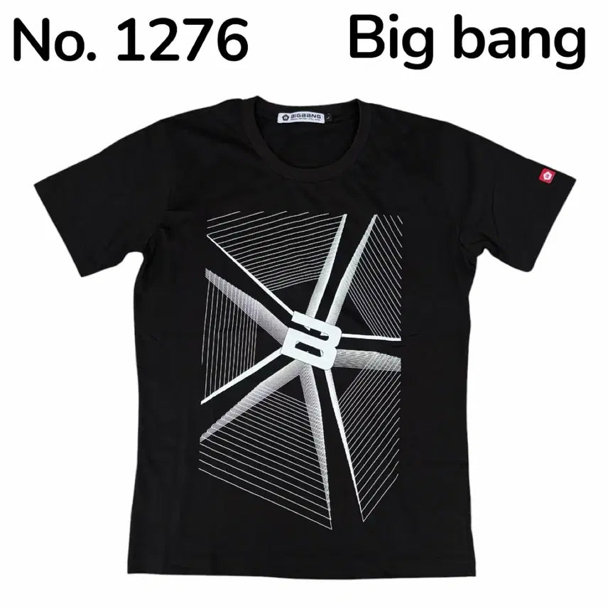 [BUNJANG] BIGBANG 2012 Tour Black T-Shirt L / 빅뱅 반팔 티셔츠 블랙 2012 투어 굿즈 반팔티 L