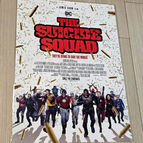 [BUNJANG] The Suicide Squad Dolby Cinema Poster (A3) / [2021초희귀한정판]영화 더 수어사이드 스쿼드 돌비시네마 포스터(A3)