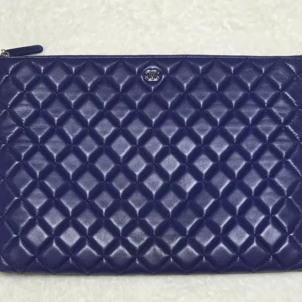 [BUNJANG] Chanel Lambskin Large Clutch / 샤넬 A69251 라지 클러치