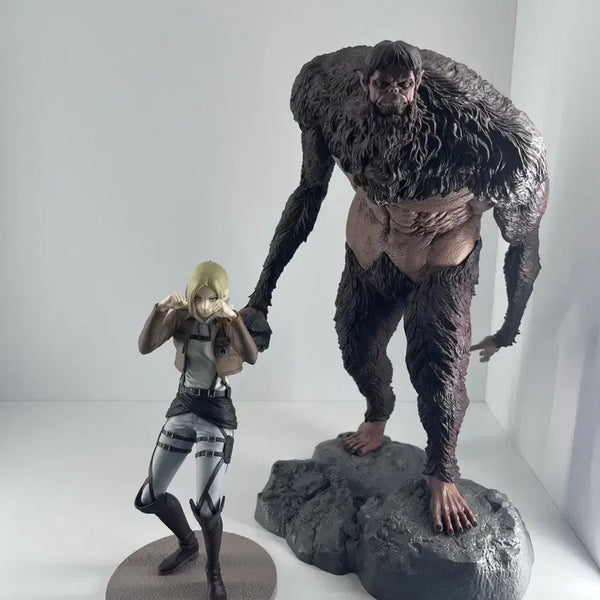[BUNJANG] Attack on Titan Anime Prize Figure Bundle - Beast Titan A Prize & Colossal Titan B Prize / (개봉양품, 박스있음) 진격의거인 애니B상, 짐승거인A상 일괄