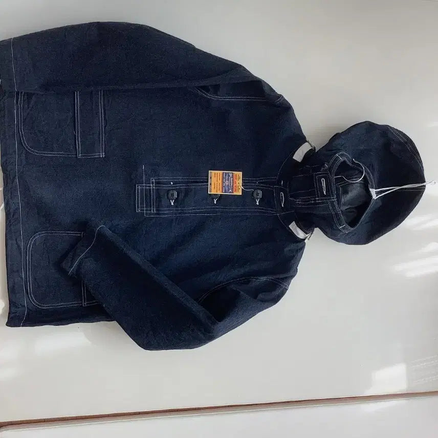 [BUNJANG] Buzz Rickson US Denim Gas parka L / 버즈릭슨 us데님 가스파카 L