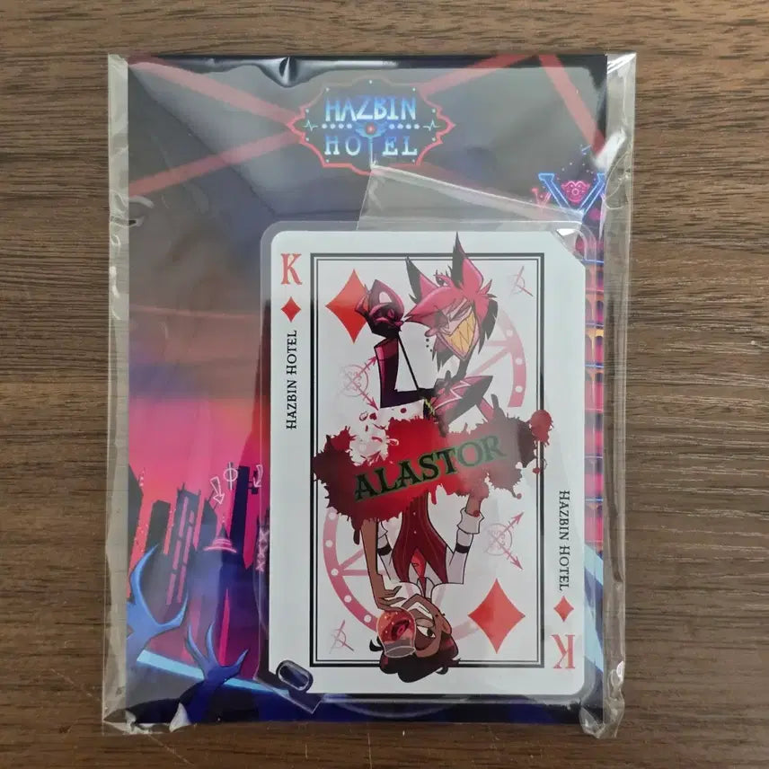[BUNJANG] VivziePop Hazbin Hotel Alastor Trump Design Acrylic Stand / 해즈빈 호텔 알래스터 트럼프 디자인 아크릴 스탠드