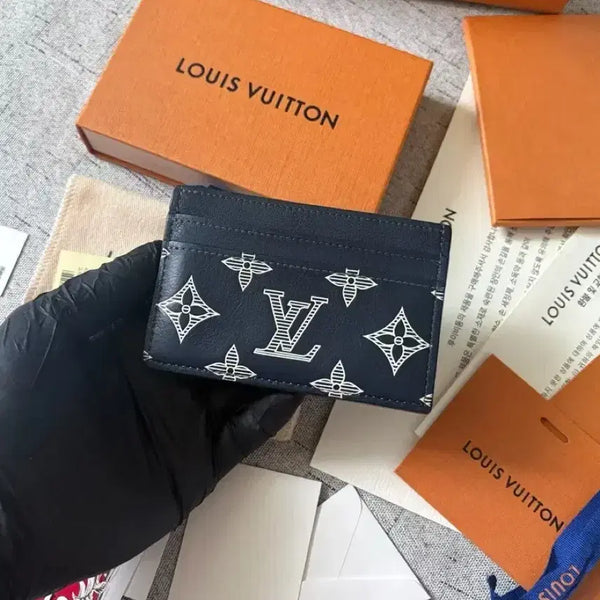 [BUNJANG] Louis Vuitton Shadow Card Holder Full Set / [신형/상태최상]루이비통 쉐도우 카드지갑 극 풀구성