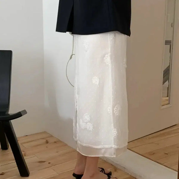 [BUNJANG] Founders Long Skirt Floral Pattern / 파운더스 스커트