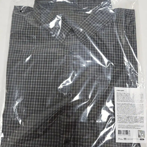[BUNJANG] Stray Kids Run It Check Shirt MD / 스트레이키즈 런잇 체크 셔츠 엠디 굿즈 run it check shirt