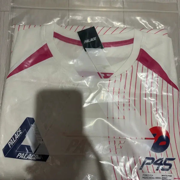 [BUNJANG] Palace Hongdae Exclusive Jersey White M / 팔라스 홍대 익클 저지 화이트