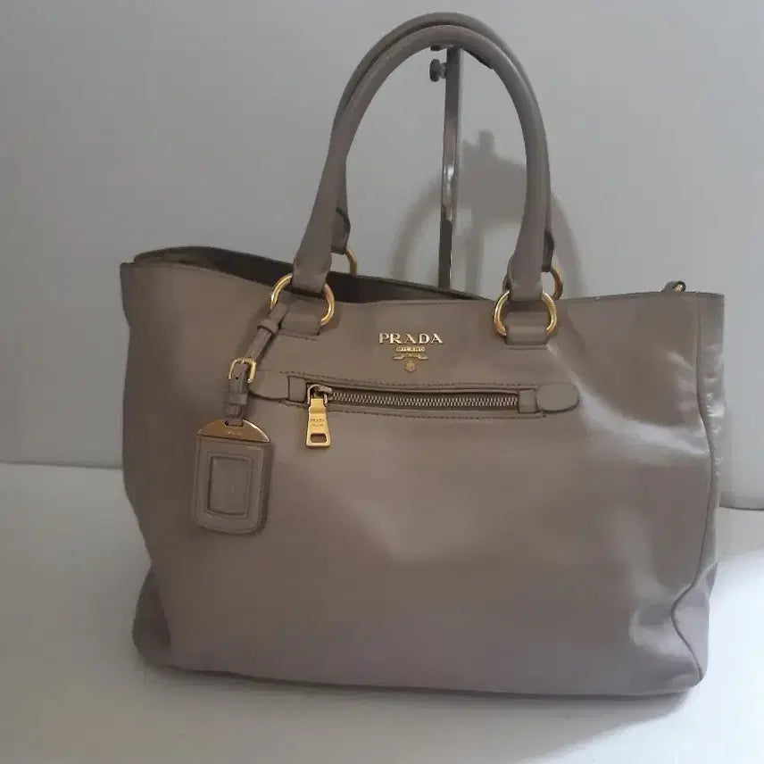 [BUNJANG] Prada Leather Tote Bag / 정품 ㅡ프라다 ㅡ가죽.토트백