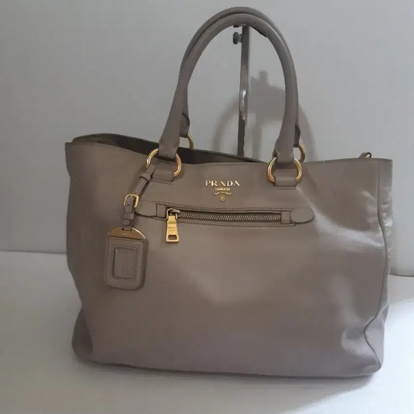 [BUNJANG] Prada Leather Tote Bag / 정품 ㅡ프라다 ㅡ가죽.토트백