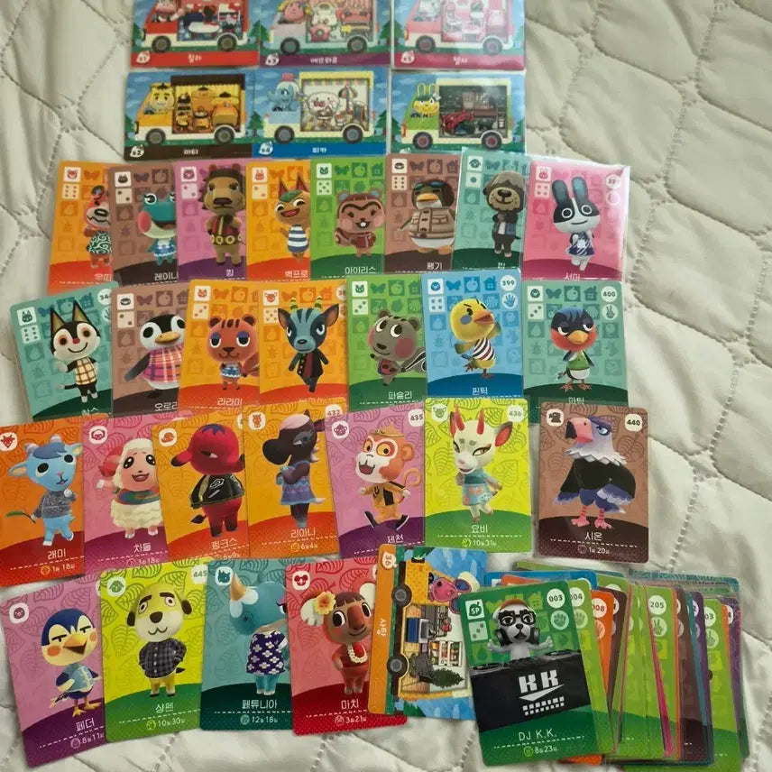 [BUNJANG] Animal Crossing Amiibo Cards Sanrio Villagers Set / 동물의숲 아미보 카드 산리오 주민 모동숲