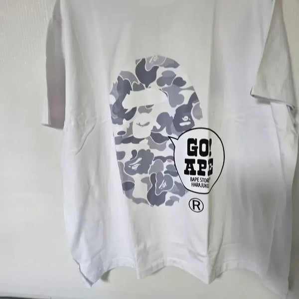 [BUNJANG] BAPE Short Sleeve T-Shirt XL / 베이프 반팔. 티셔츠 XL 110 새상품
