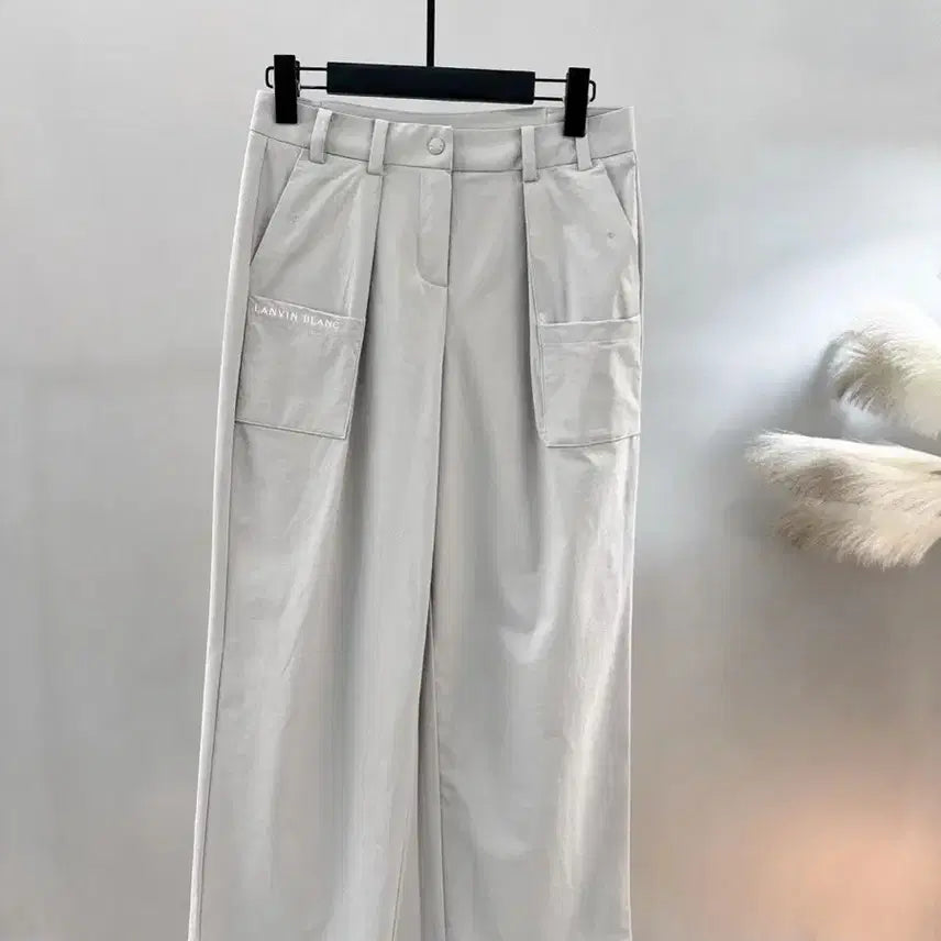 [BUNJANG] Women's Wide-Leg Golf Pants - Size M / 여성 골프 통바지 M사이즈