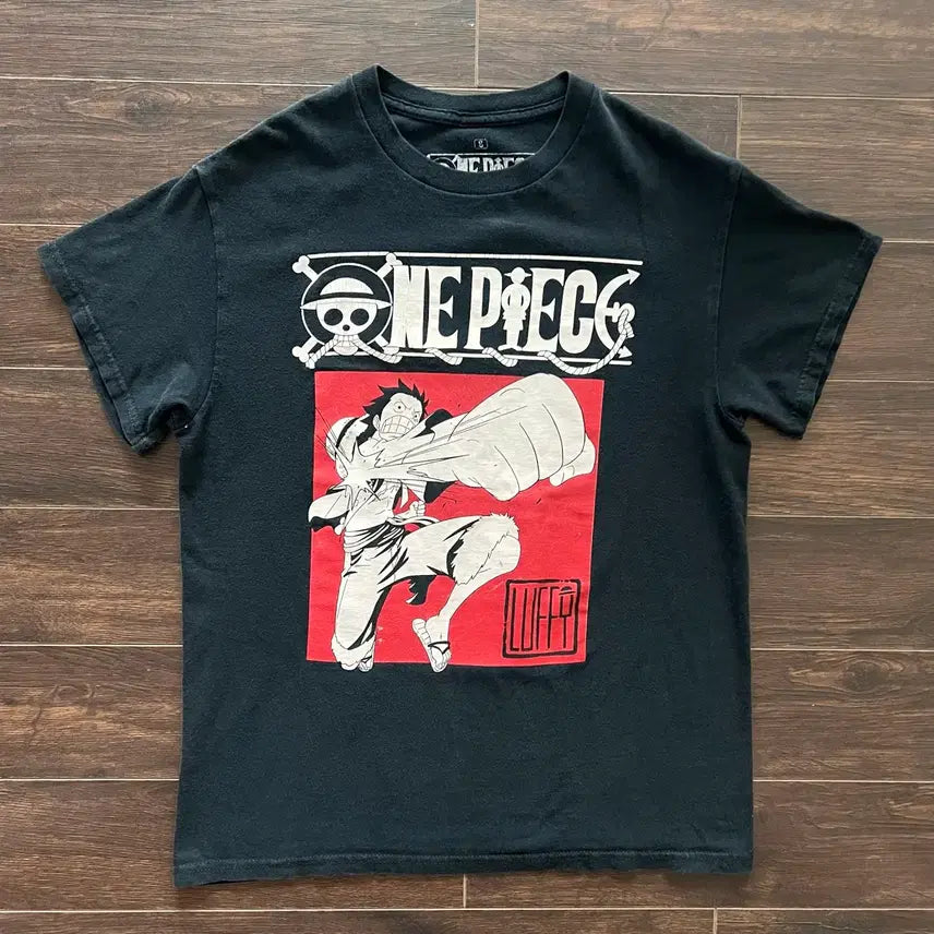 [BUNJANG] Anime Luffy T-Shirt / [S] 원피스 루피 애니메이션 티셔츠