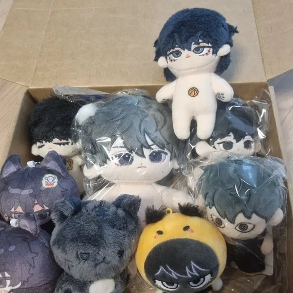 [BUNJANG] Garbage Time Gapta Choi Jong-soo 20cm Doll Bundle Set / 일괄 가비지타임 갑타 최종수 속성 솜인형 판매