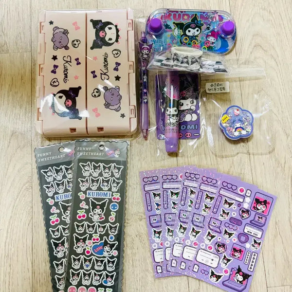 [BUNJANG] Kuromi Stationery Set / 쿠로미 문구 세트