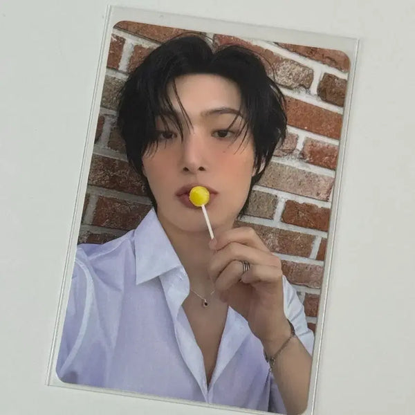 [BUNJANG] ATEEZ Mingi Lemon Drop Photocard / 에이티즈 ATEEZ 레몬드랍 민기 포카 양도