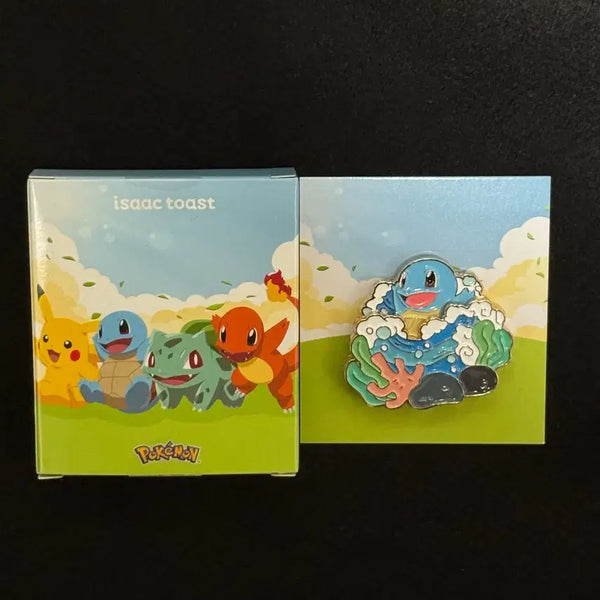 [BUNJANG] Isaac Toast x Pokémon Squirtle Badge / 이삭토스트 포켓몬스터 뱃지 꼬부기