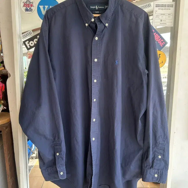 [BUNJANG] Polo Ralph Lauren Blake Solid Shirt XXL / 1990s 폴로 Blake 솔리드셔츠 XXL