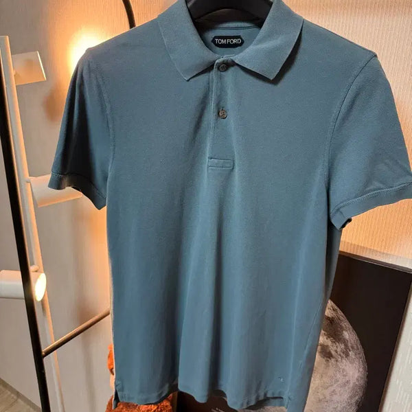 [BUNJANG] Tom Ford Cotton Polo Collar T-Shirt / 톰포드 코튼 폴로 카라 티셔츠
