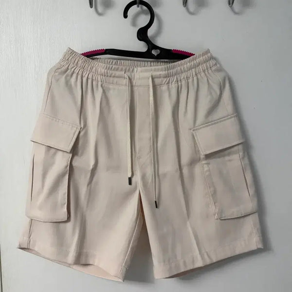 [BUNJANG] Seven Cella Cargo Shorts Beige / 새상품) 세븐셀라 카고 반바지