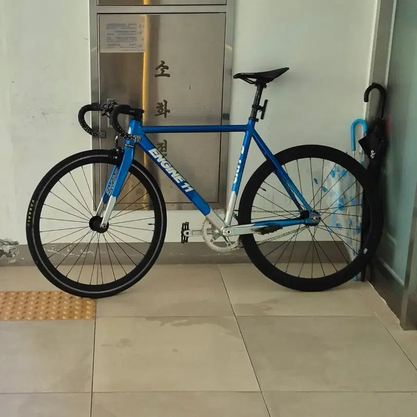 [BUNJANG] Engine 11 Candy Blue Bicycle / 엔진11 캔디블루 판매합니다