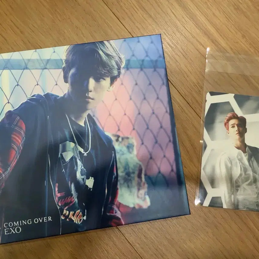 [BUNJANG] EXO Baekhyun Coming Over Japan Album Photocard / 백현 coming over 일본 앨범 포카 포함
