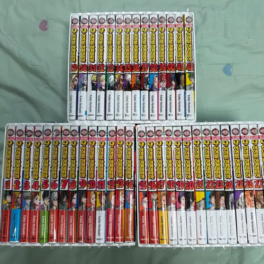 [BUNJANG] My Hero Academia Complete Manga Set (Volumes 1-33) / 나의 히어로 아카데미아 만화책 전권 (박스 미포함)