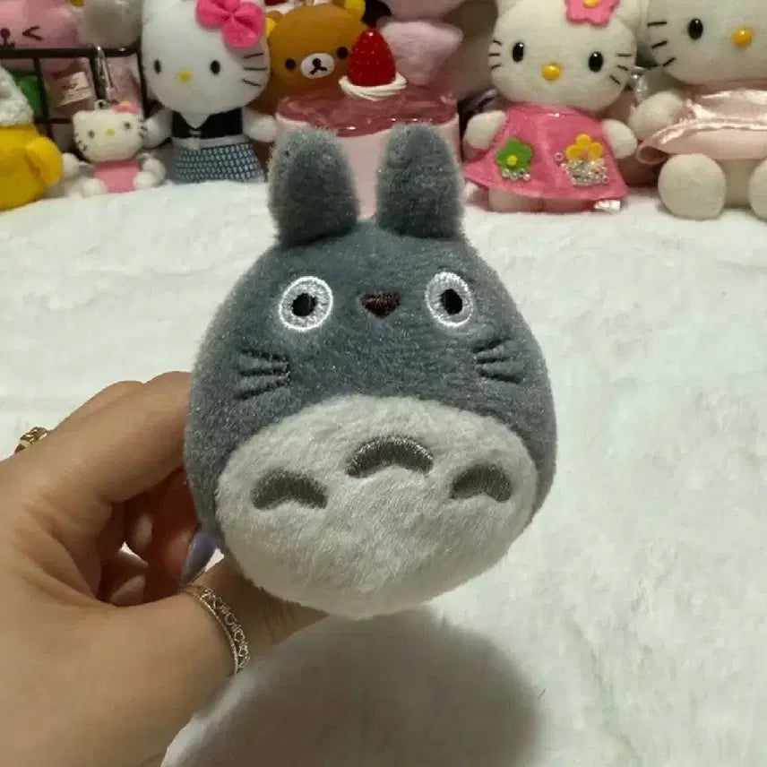 [BUNJANG] Classic Totoro Plush Keychain / 고전 토토로인형 키링
