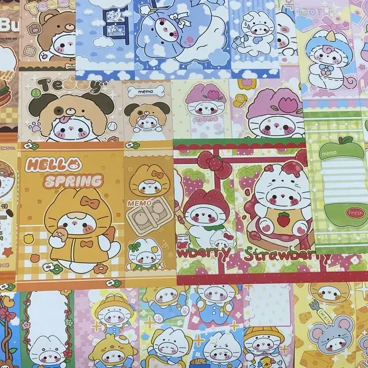 [BUNJANG] Mokko Wrapping Paper Mix Set (30 Sheets) / < 랩핑지 믹스 > 모꼬 랩믹 30장