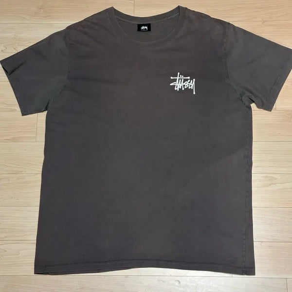 [BUNJANG] Stussy Short Sleeve T-Shirt Brown XL / 스투시 반팔 티셔츠 브라운 XL
