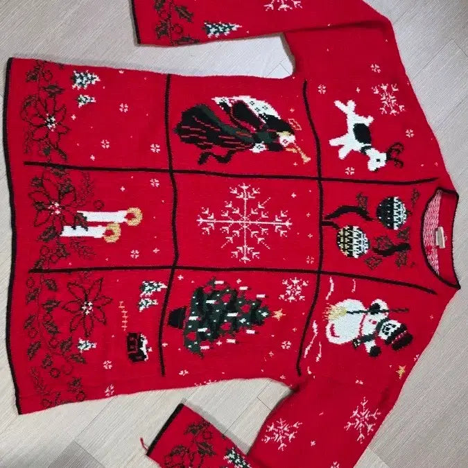 [BUNJANG] Million Archive Vintage Christmas Ugly Knit / 크리스마스 빈티지 어글리니트 밀리언아카이브