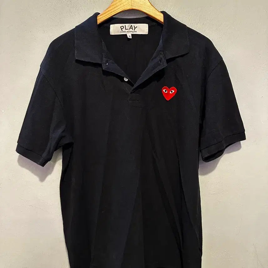 [BUNJANG] Comme des Garçons Genuine Short-Sleeve Polo Shirt XL / 꼼데가르송 정품 반팔카라티
