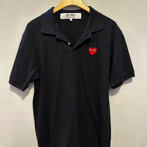 [BUNJANG] Comme des Garçons Genuine Short-Sleeve Polo Shirt XL / 꼼데가르송 정품 반팔카라티