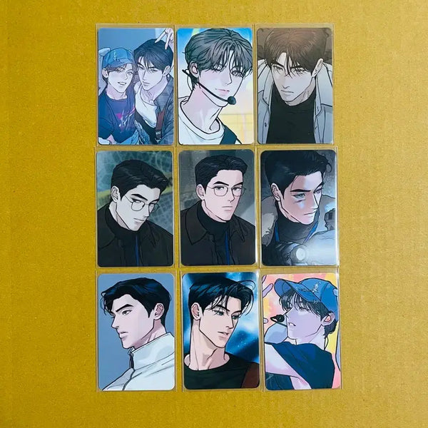 [BUNJANG] Limited Run Resin Sparkles Sig Photocard Bundle Set (9 Types) / 리미티드런 레진 스파클즈 시그 등 포토카드 9종