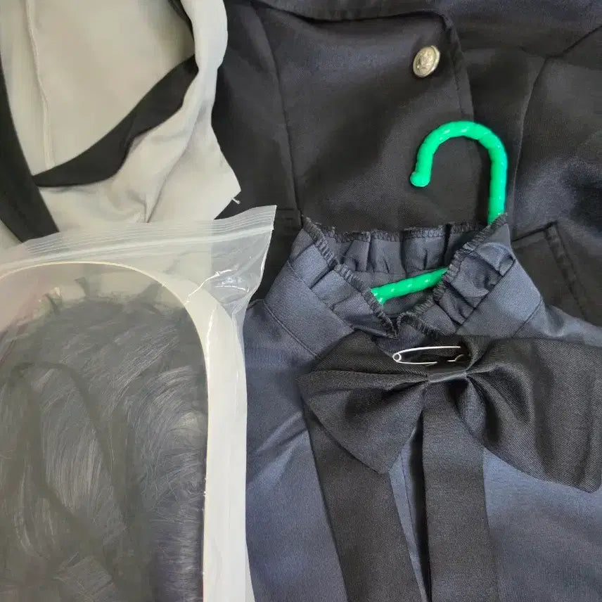 [BUNJANG] Black Butler Ciel Phantomhive Cosplay Costume Set / 흑집사 시엘 코스프레 의상, 가발 판매
