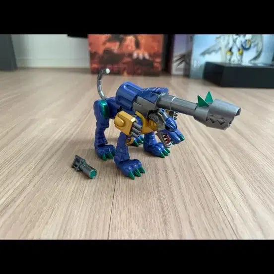 [BUNJANG] Digimon Z'd Garurumon Custom Painted Action Figure / 디지몬피규어-지드가루몬 자체제작 액피