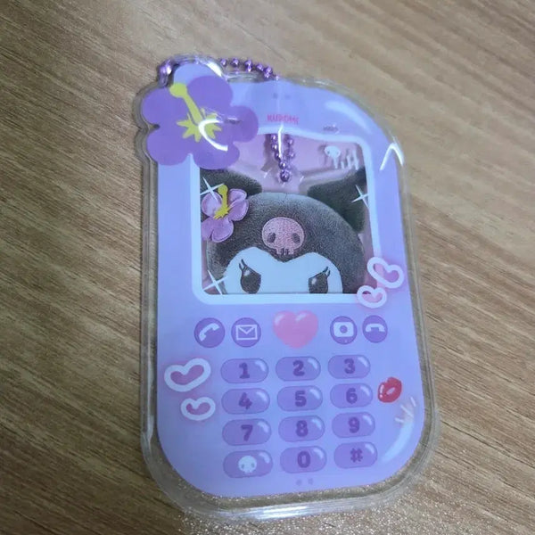 [BUNJANG] Kuromi PVC Phone Charm / 쿠로미 PVC 폰 키링