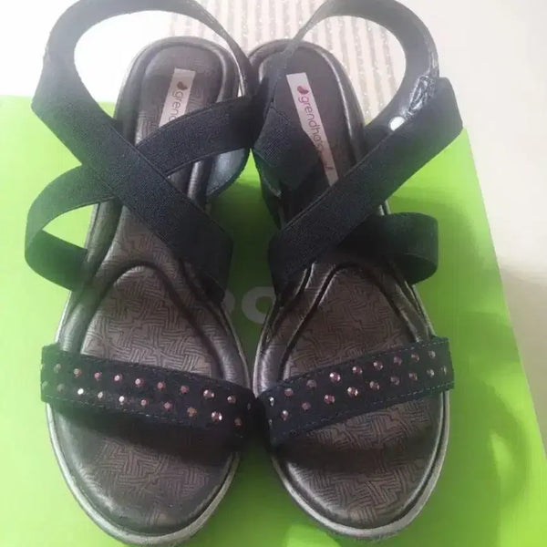 [BUNJANG] Grendha Wedge Sandals / 샌들 웨지힐