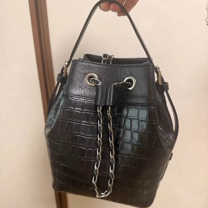 [BUNJANG] Huh&She Numbering Bag Black / 허앤쉬 넘버링백 블랙