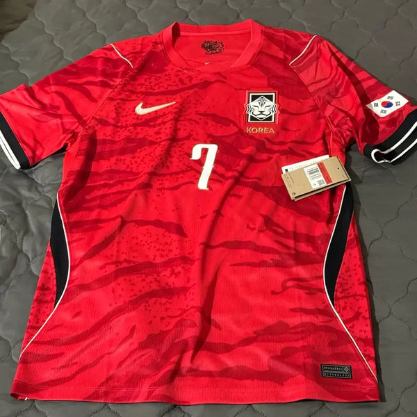 [BUNJANG] Nike Korea 2026 National Team Home Jersey Son Heung-min Marking (IB5328-679) / [L] 나이키 대한민국 2026 국대 저지 홈 유니폼 손흥민 마킹 (IB5328-679)