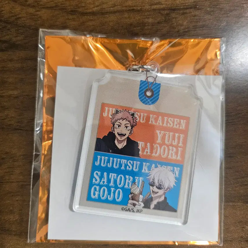 [BUNJANG] Jujutsu Kaisen Itadori & Gojo Acrylic Keychain / 주술회전 이타도리&고죠 아크릴 키링