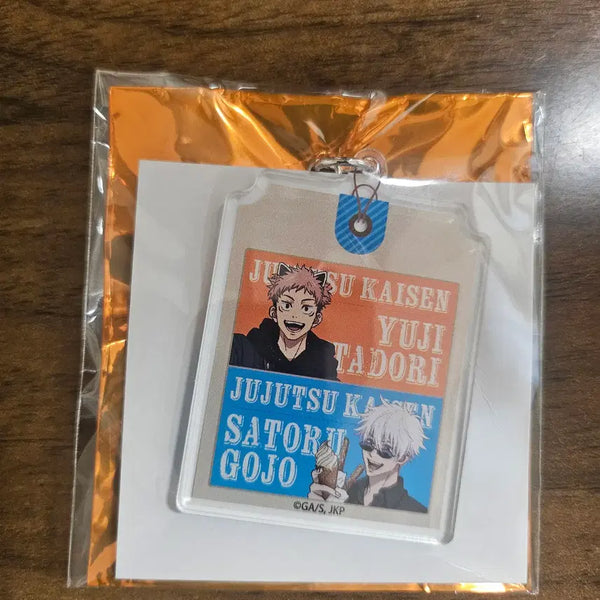 [BUNJANG] Jujutsu Kaisen Itadori & Gojo Acrylic Keychain / 주술회전 이타도리&고죠 아크릴 키링