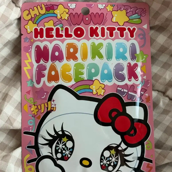 [BUNJANG] Sanrio Hello Kitty Narikiri Mask Pack / 산리오 헬로키티 나리키리 마스크팩