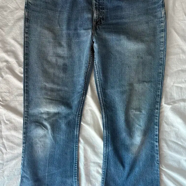 [BUNJANG] Vintage Levi's 70s Big E 646 Orange Tab Bell Bottom Jeans / Vintage 70s Levi's Big E 646 오렌지탭 벨바텀 부츠컷