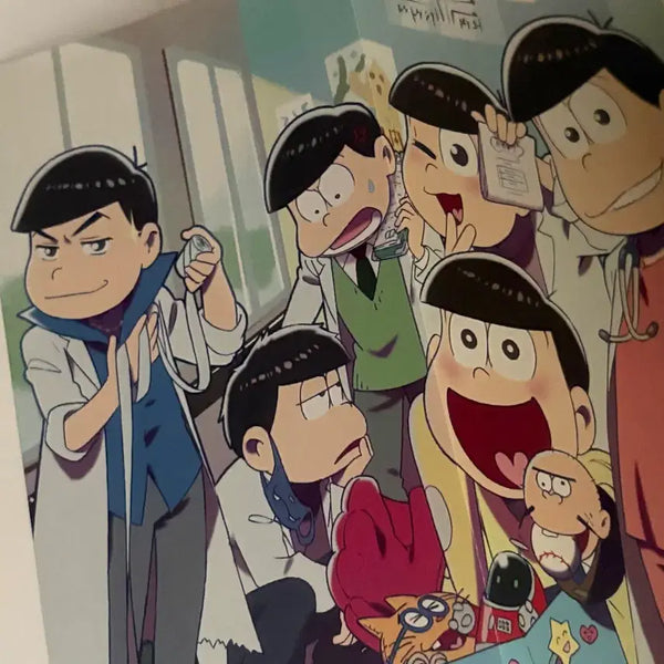[BUNJANG] Osomatsusan Character Book Vol. 1 Manga with Stickers / 오소마츠상 캐릭터북 1 만화책 + 스티커
