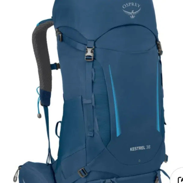 [BUNJANG] Osprey Kestrel 38 Backpack Navy L/XL / 오스프리 KESTREL 38 등산 배낭 네이비 새제품