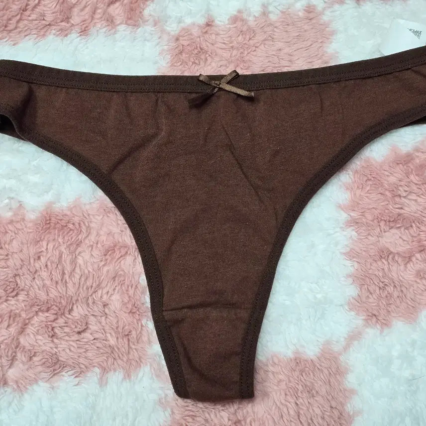 [BUNJANG] Vintage Solid Low-Waist Thong Panty / 빈티지 단색 로우웨이스트 탱가 T팬티 - 중고a