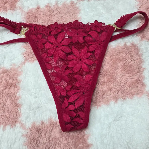 [BUNJANG] Lace French String Panty / 레이스 프렌치 스탱가 팬티 - 중고a