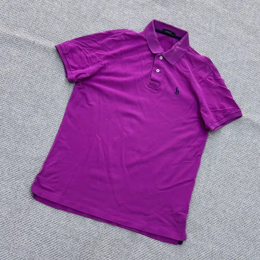 [BUNJANG] Hazzys Men's H Logo Short Sleeve T-Shirt / 100 헤지스 남성 H 로고 반팔 티셔츠 0723E