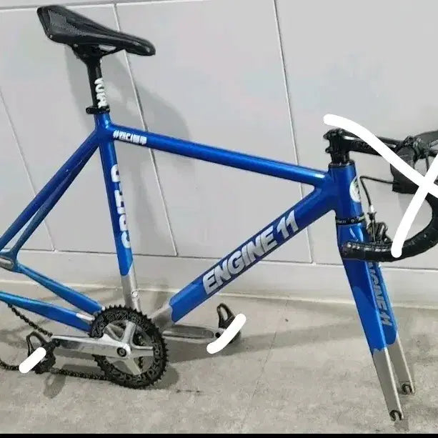 [BUNJANG] Engine11 CritD Candy Blue Size S Complete Bike / 엔진11 크릿디 캔디블루 사이즈S 반차 급처